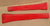 1993-1996 CORVETTE C4 COUPE TORCH RED PLASTIC DOOR SILL EXTENSION TRIM PIECES